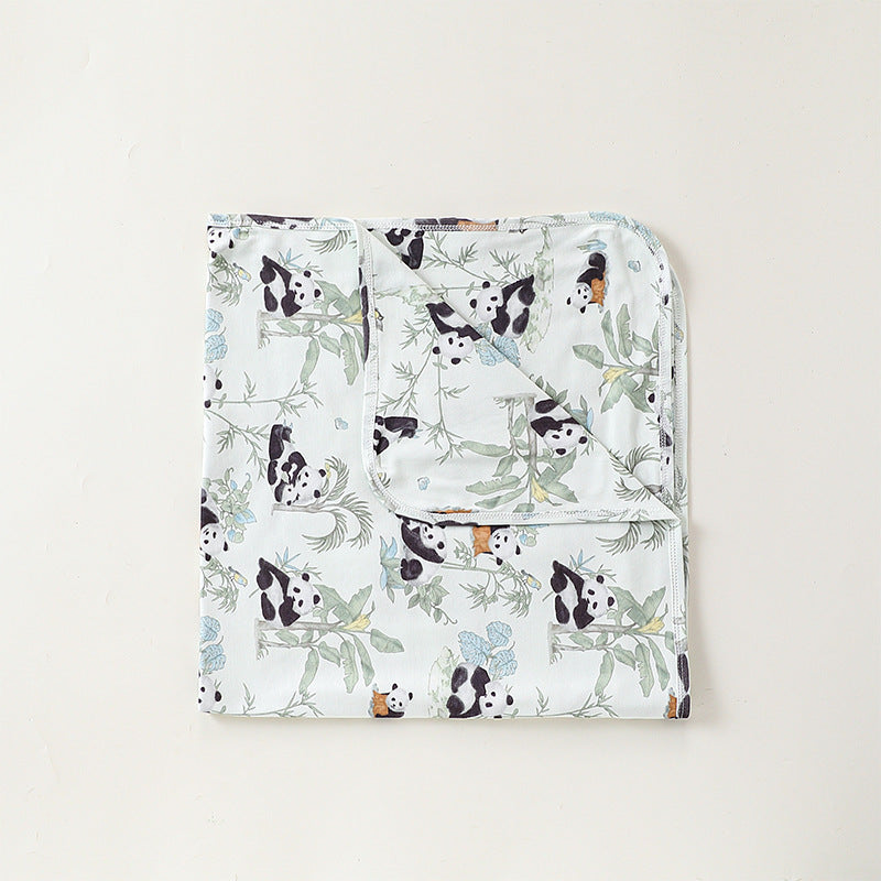 Double-Layer Gauze Blanket ダブルガーゼ ブランケット おくるみ【mh0012332】 83*83 / Bamboo garden picks up light mamahalo shop