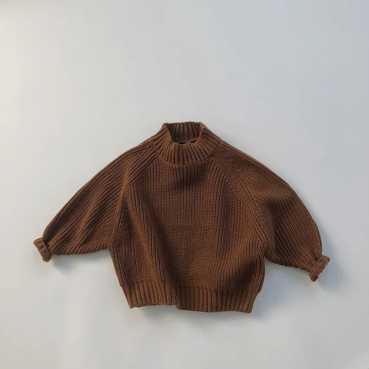 -キッズ シンプル ニット セーター【mh0000261】 - mamahalo shop - ニット・セーター - べビー服 - 子供服 - 男の子 - 女の子