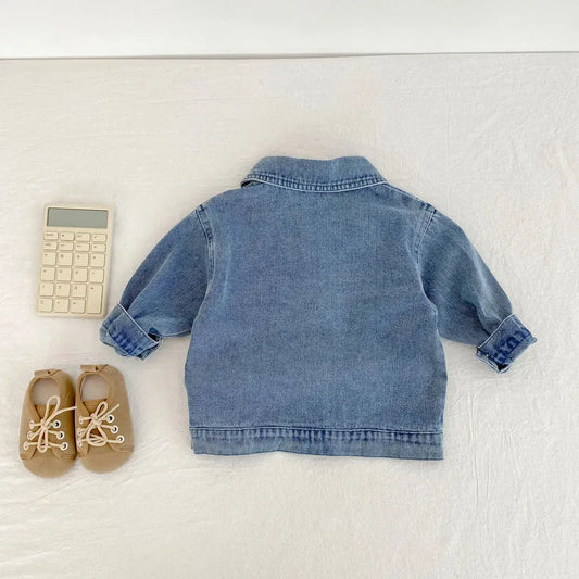 ショートコート・ジャケット・ジャンパー 定番シンプルデニムジャケット【mh0011081】