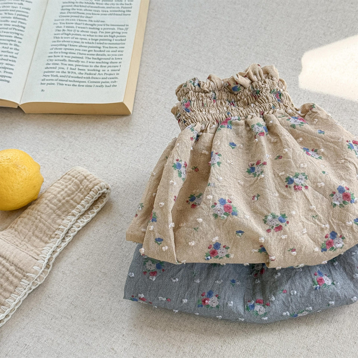 Floral Jacquard Bloomer Shorts フローラル ショートパンツ【mh0013218】 ADbaby ハーフパンツ・ショートパンツ