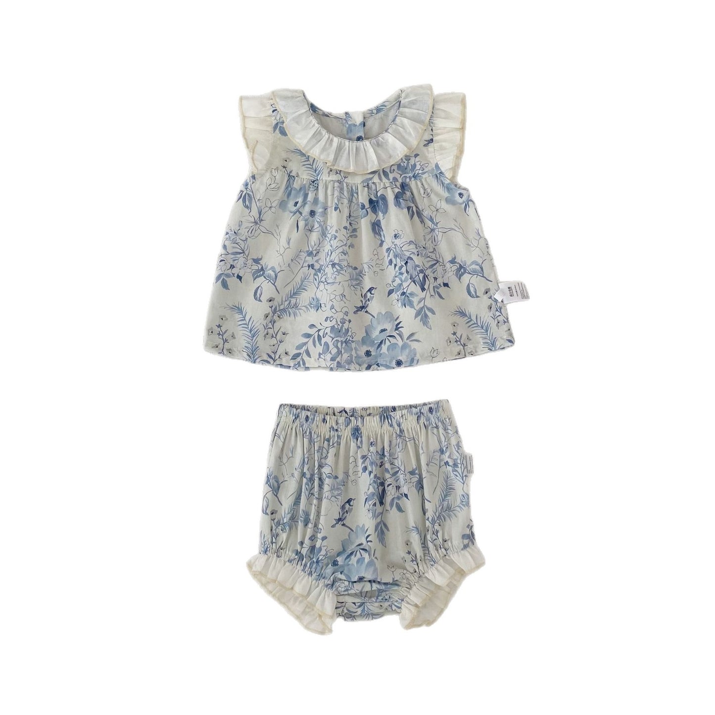 Floral Top & Bloomers Set ボタニカル トップス ブルマセット【mh0012485】 Engepapa ノースリーブセットアップ