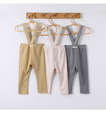 High-Waist Suspender Leggings サスペンダー付 ハイウエスト レギンス【mh0012324】 Beitaoya