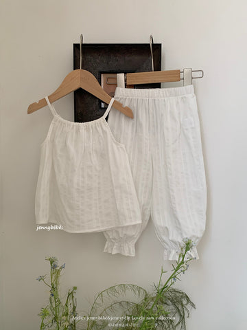 Cotton Camisole Pants Set コットン キャミソール パンツ セット【mh0012552】