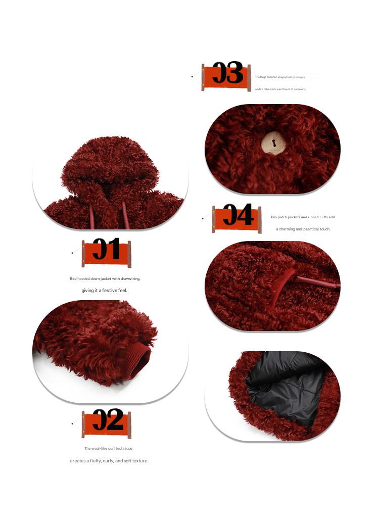 Pawpaw Liu | Faux Wool Roll Edge Padded Jacket フェイクウール ロールエッジ 中綿コート【mh0020071】