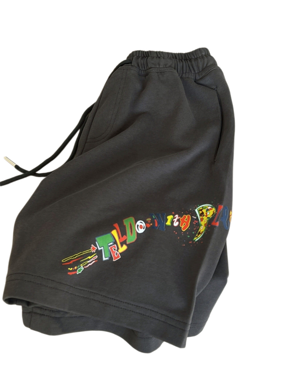 Graphic Sweat Shorts ロゴプリント ハーフパンツ【mh0012962】