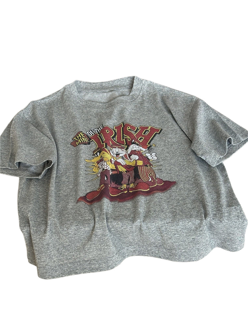 Cartoon Graphic T-Shirt キャラクター プリント 半袖Tシャツ【mh0012945】