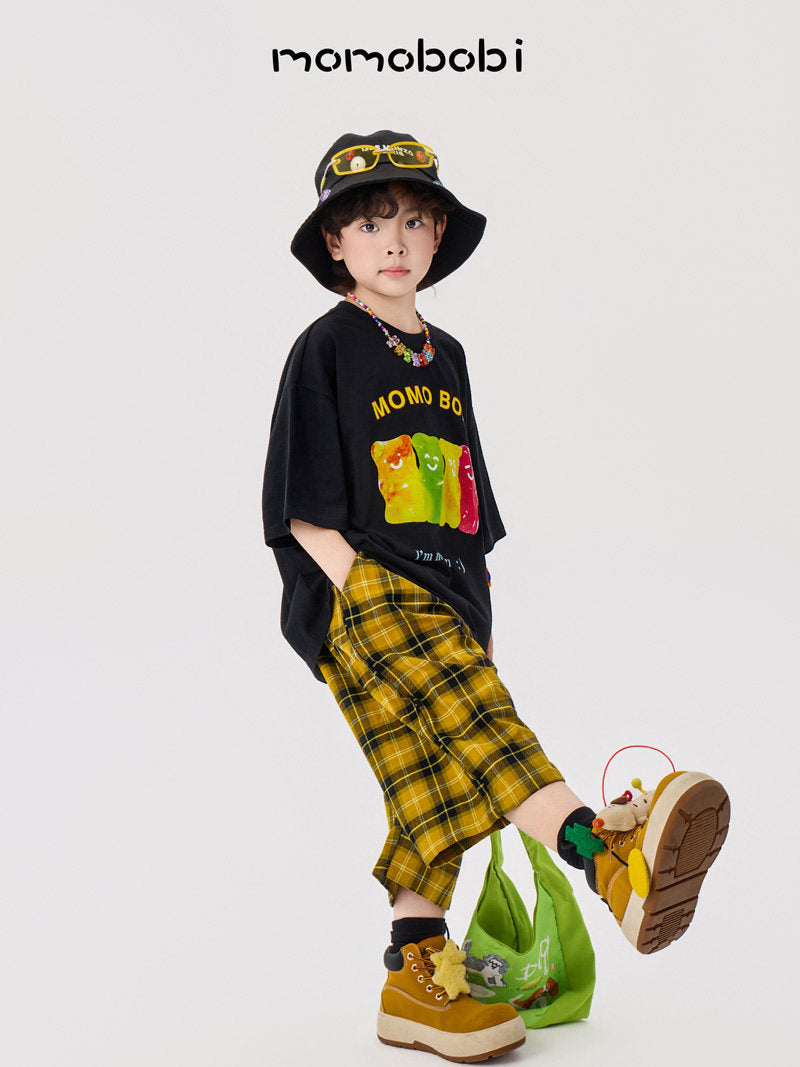 Gummy Bear Graphic Tee クマプリント 半袖Tシャツ【mh0012995】
