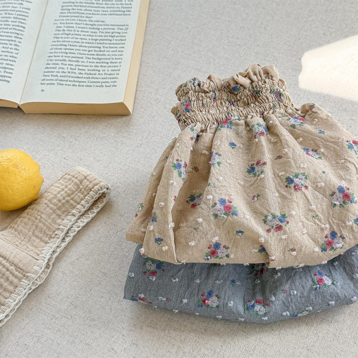 Floral Jacquard Bloomer Shorts フローラル ショートパンツ【mh0013218】
