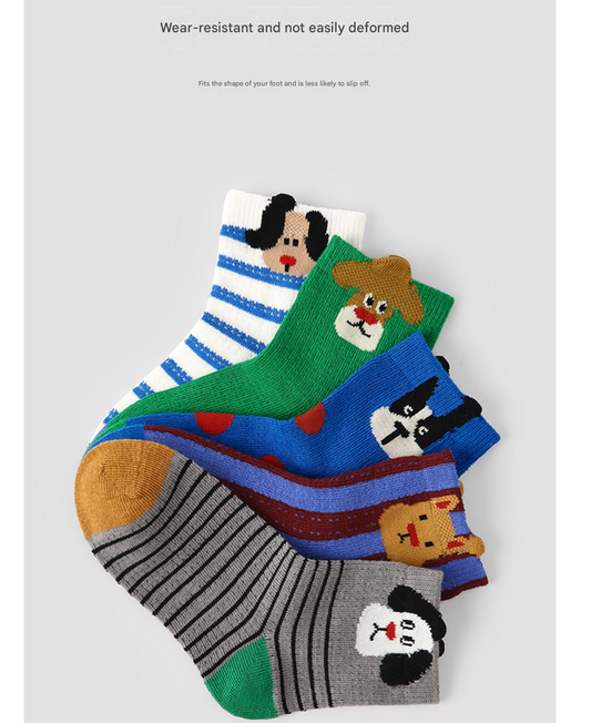 Mesh Cartoon Socks アニマル メッシュ靴下【mh0013024】