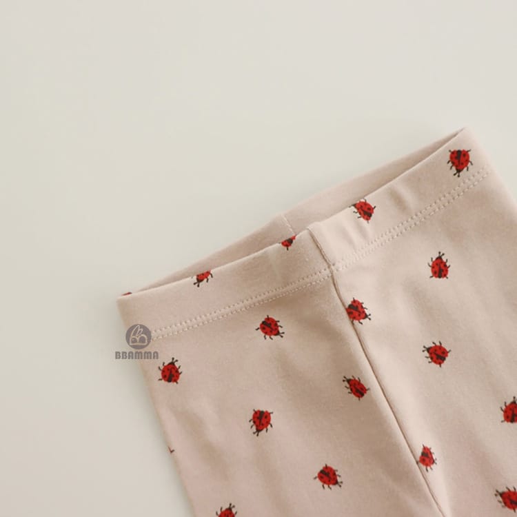 Insect Pattern Setup 長袖Tシャツ & ロングパンツ【mh0000346】 BBAMMA ロンパースセットアップ