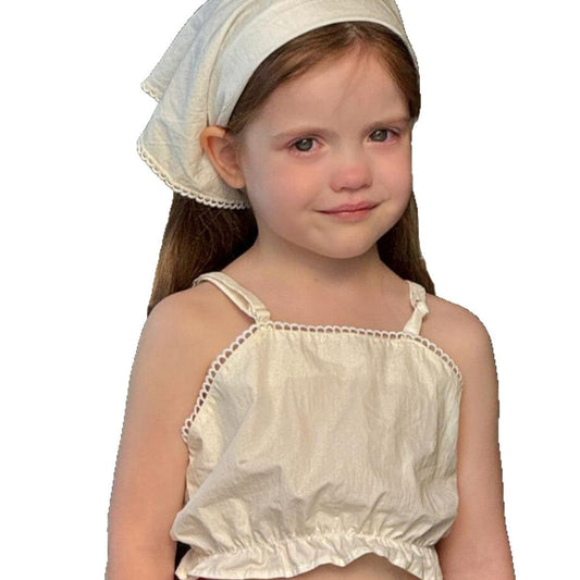 タンクトップ・キャミソール・ノースリーブトップス レースフリルクロップキャミソールトップス【mh0009879】