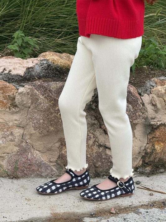 レギンスパンツ リブレギンスパンツ 厚手 シンプル ベーシック【mh0011760】