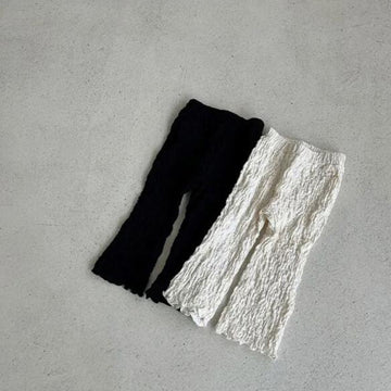 Kids Pleated Knit Pants キッズ プリーツニットパンツ【mh0004903】 DBKids ロングパンツ・スウェットパンツ