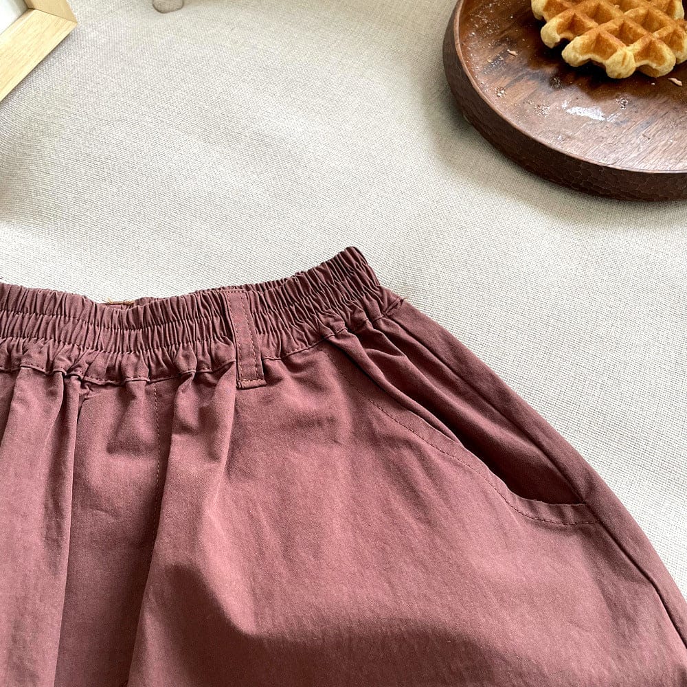 ロングパンツ・スウェットパンツ ワイドルーズクロップドパンツガウチョパンツ【mh0010067】