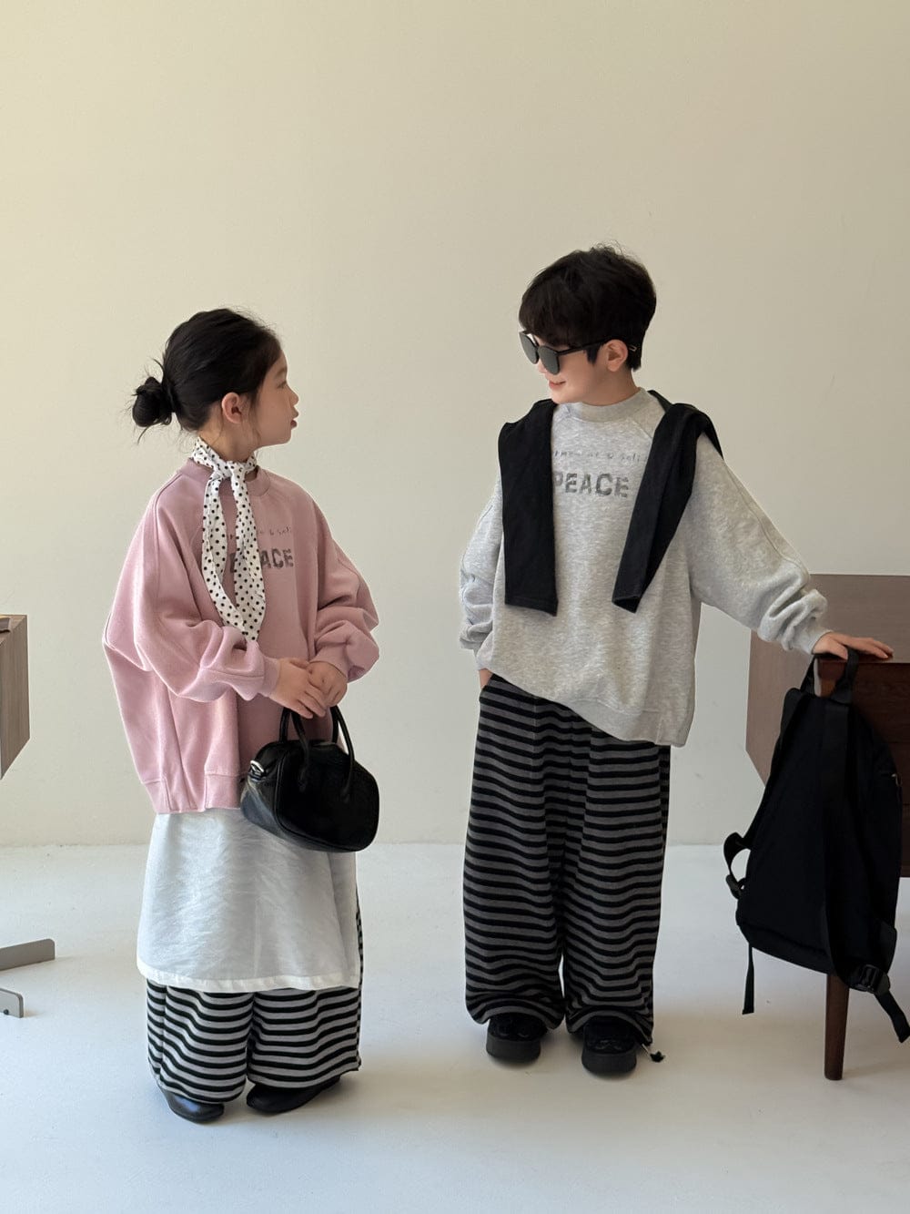 トレーナー・フーディ ロゴプリントクルーネックスウェット シンプルカジュアル長袖トップス【mh0010784】