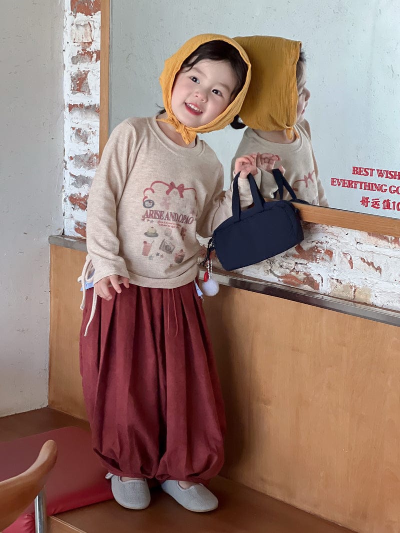 長袖Tシャツ プリント柄長袖Tシャツ【mh0010701】