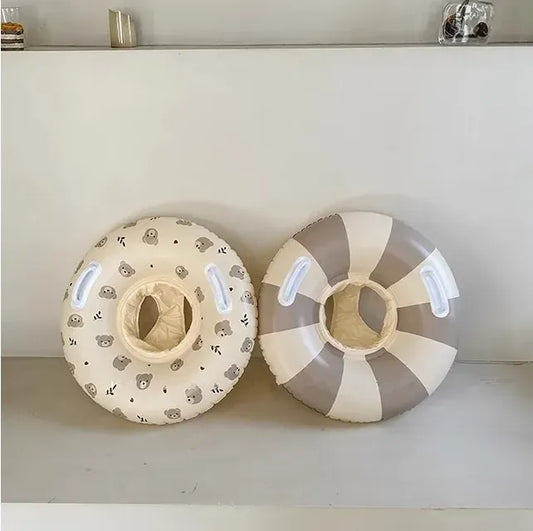 ベビーキッズその他アクセサリー 浮き輪 水遊び ベビーフロート 足入れつき 4デザイン【mh0005931】