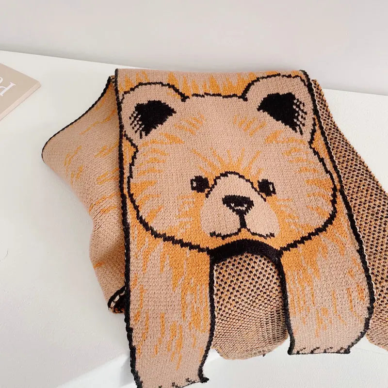 ネックウォーマー キッズ アニマル ショール マフラー【mh0000114】