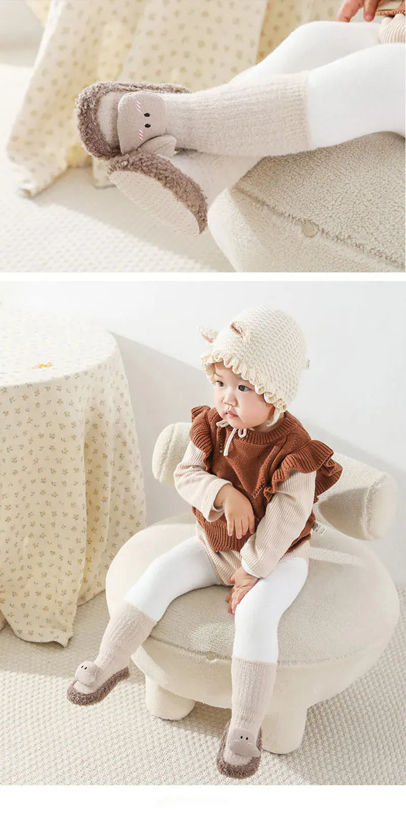 ベビー用靴下・タイツ ベビーソックス ルームシューズ 靴下 室内靴【mh0001272】