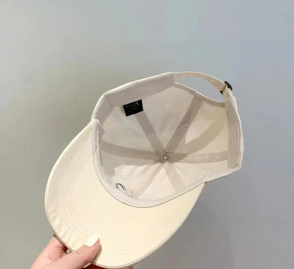 ベビー用帽子 キッズ帽子 キャップ 野球帽 リボン刺繍 パステルカラー サマーハット【mh0006335】