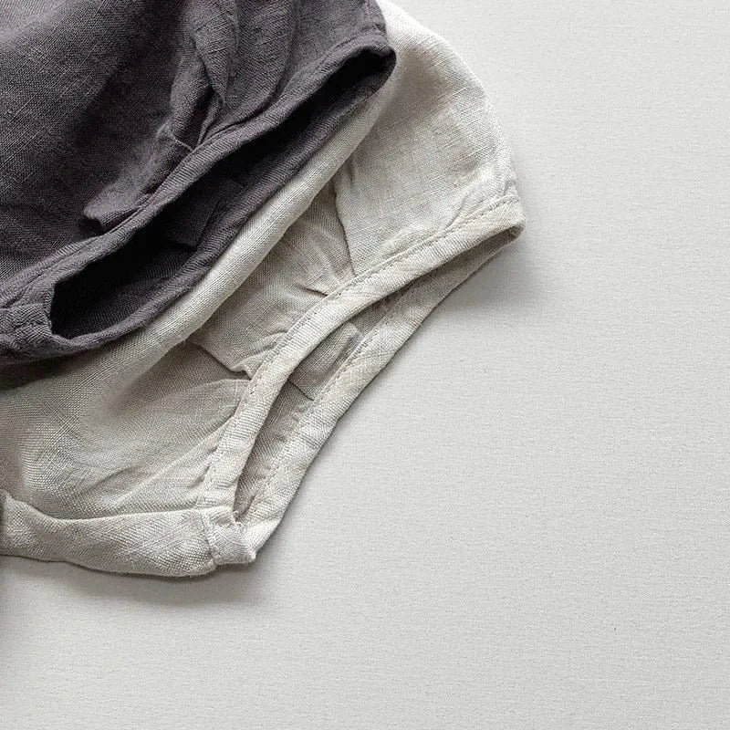 ハーフパンツ・ショートパンツ キッズパンツ バルーンショートパンツ レトロスタイル 2カラー