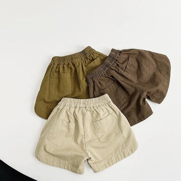 ハーフパンツ・ショートパンツ キッズパンツ ショートパンツ ルーズランニングパンツ 3カラー