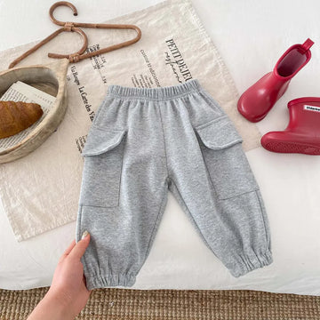 ロングパンツ・スウェットパンツ キッズパンツ スウェットカーゴパンツ 4カラー