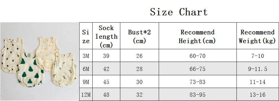ノースリーブロンパース ベビーロンパース ノースリーブボディスーツ 月ムーン/洋梨/オリーブ/水玉ドットプリント【mh0005689】
