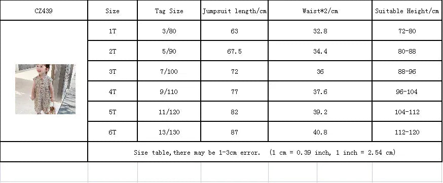 ノースリーブジャンプスーツ キッズジャンプスーツ ノースリーブ襟付きつなぎ フラワー花柄プリント【mh0006071】