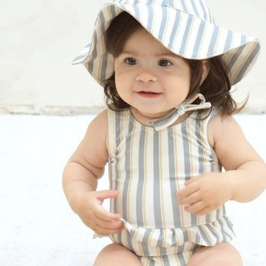 ベビー用水着 ガールズ水着 ノースリーブワンピーススイムウェア ラッシュガード【mh0009316】