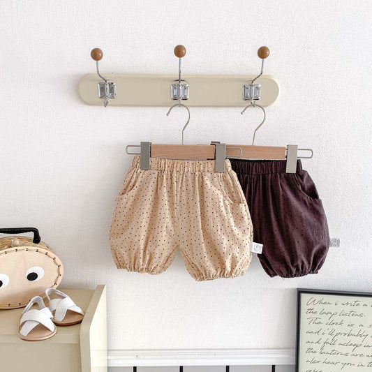 ハーフパンツ・ショートパンツ 水玉ピンドットバルーンショートパンツ【mh0009774】