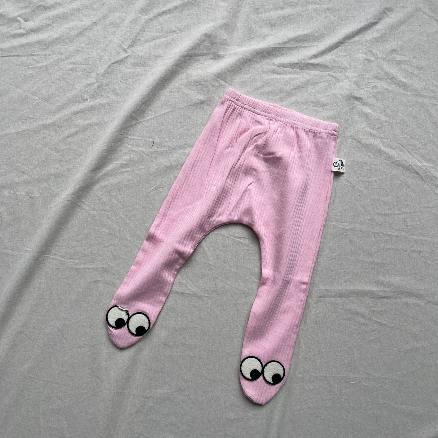 レギンスパンツ Pink / 66cm 足付きレギンスパンツ 薄手タイツレギンス【mh0009277】