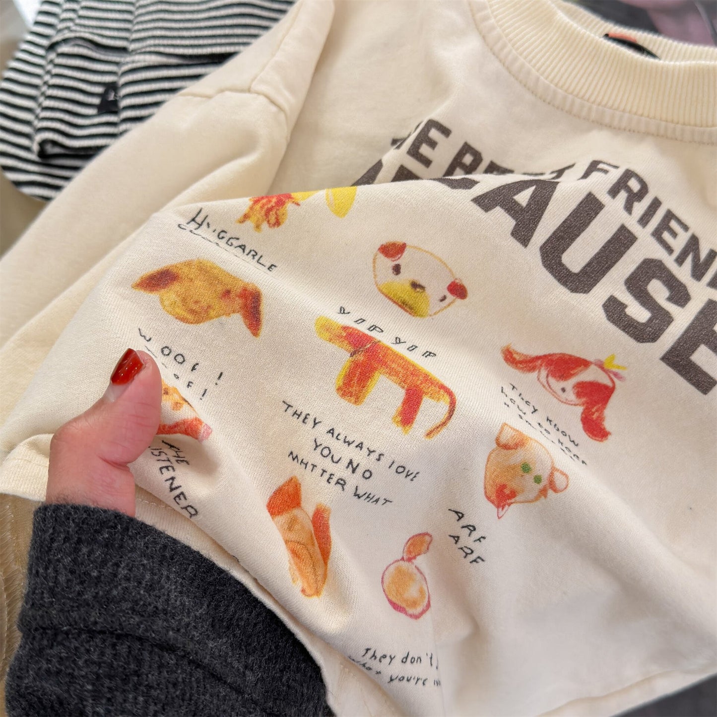 長袖Tシャツ Long-Sleeve Casual Sweatshirt 長袖 カジュアルスウェット【mh0012133】