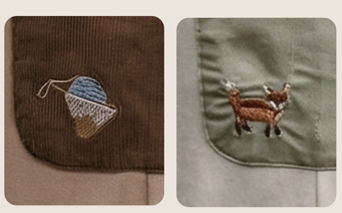 mua qiaqia | Animal Embroidery Cotton Overalls アニマル刺繍 サロペット【mh0020112】 mua qiaqia