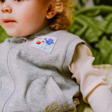 mua qiaqia | Nordic Style Gardening Patch Vest 北欧風 ガーデニングパッチ ベスト【mh0020145】 mamahalo shop