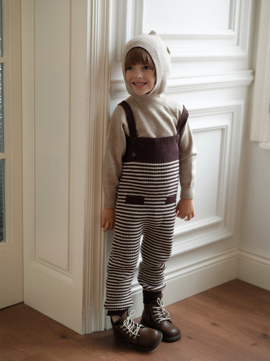 ニット・セーター くま耳フーディニット ニュアンスカラー アニマルモチーフ セーター【mh0011576】