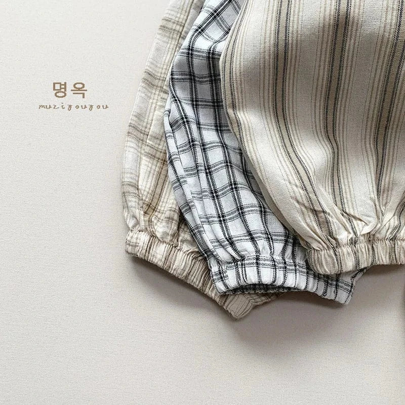 ロングパンツ・スウェットパンツ キッズパンツ サマージョガーパンツ 薄手パンツ チェック/ストライプ【mh0005519】