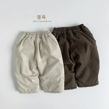 ロングパンツ・スウェットパンツ キッズパンツ ポケットカーゴパデッド防寒ロングパンツ【mh0008103】