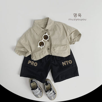 ハーフパンツ・ショートパンツ ロゴプリントショートパンツ【mh0009577】