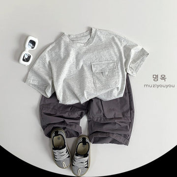 ロングパンツ・スウェットパンツ カジュアルルーズカーゴパンツ【mh0009588】