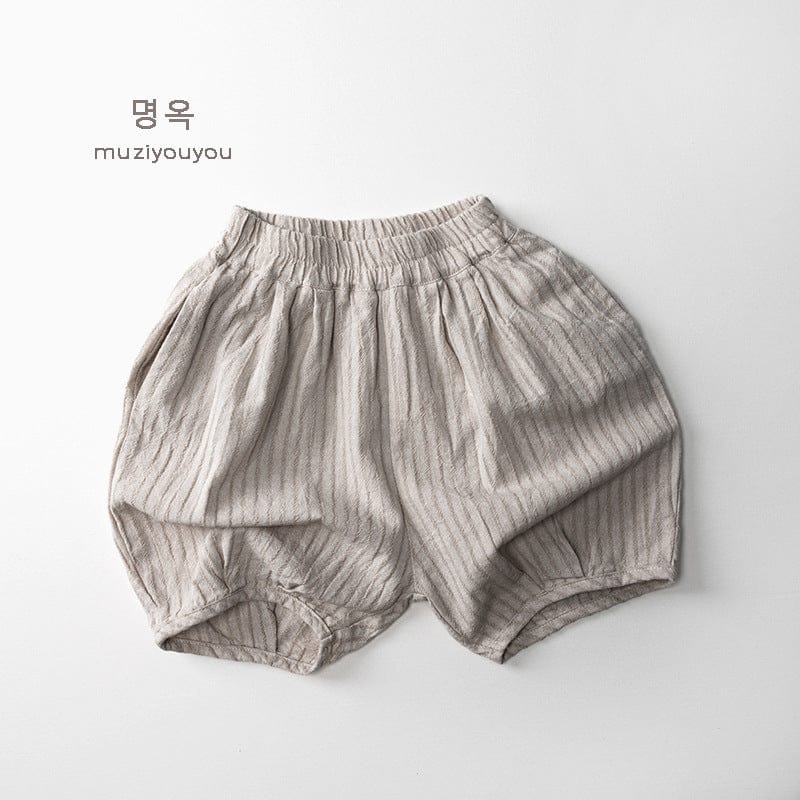 ハーフパンツ・ショートパンツ Stripe / 80cm チェック/ストライプ/ドットプリントショートパンツ【mh0010465】