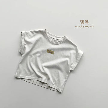 半袖Tシャツ Apricot / 12M 80CM キッズトップス 半袖Tシャツ シンプルベーシック 2カラー【mh0005547】