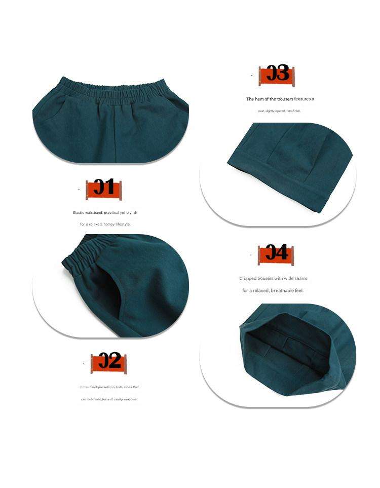 ロングパンツ・スウェットパンツ Pawpaw Liu | Perforated Green Wide Leg Pants パンチング グリーン ワイドパンツ【mh0020081】