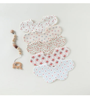 Petal Reversible Bib 花びら スタイ【mh0012329】 Beitaoya