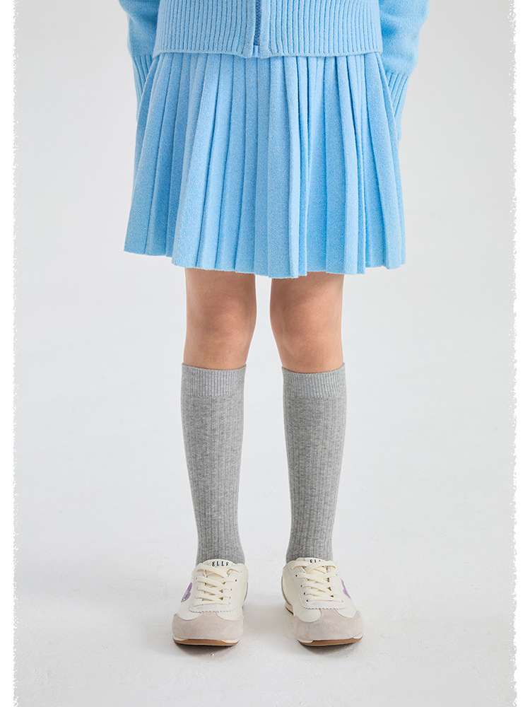 長袖セットアップ poco blush | Warm Knit Skirt Suit 裏起毛 ニット セットアップ【mh0020035】