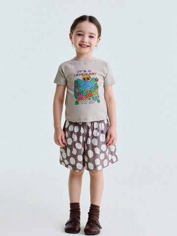 Polka Dot Cotton Linen Breathable Shorts ドット柄 ショートパンツ【mh0013206】 yunerma ハーフパンツ・ショートパンツ