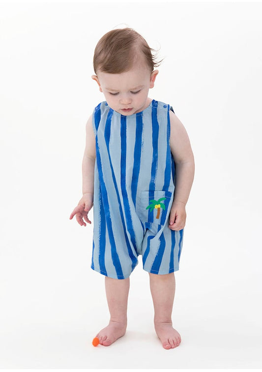 Resort Sleeveless Jumpsuit ノースリーブジャンプスーツ【mh0013090】 RICE & SKY ノースリーブジャンプスーツ
