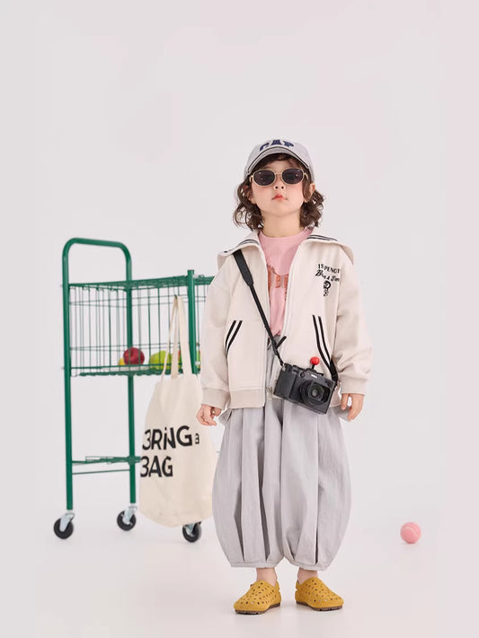 Sailor Collar Zipper Jacket セーラーカラー ジップアップジャケット【mh0012379】 mamahalo shop