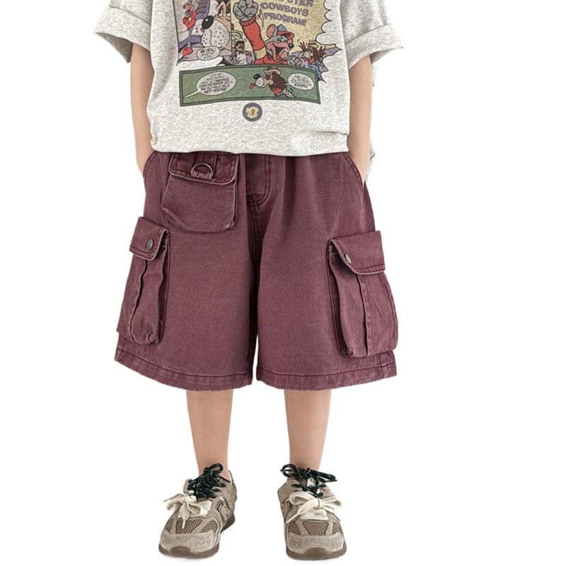 ハーフパンツ・ショートパンツ ルーズハーフカーゴパンツ【mh0009955】