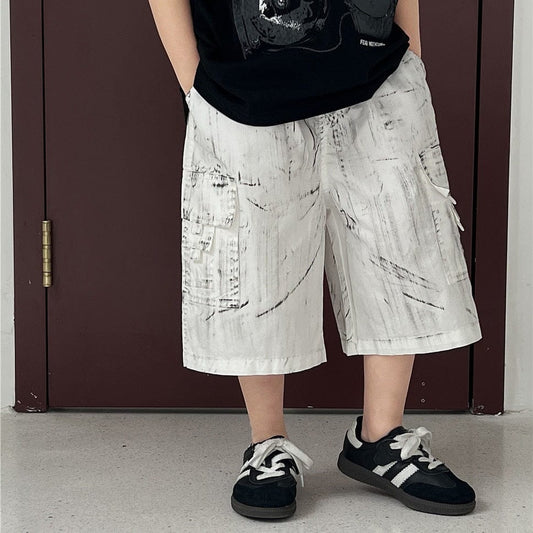 ハーフパンツ・ショートパンツ ルーズポケットカーゴハーフパンツ【mh0009960】